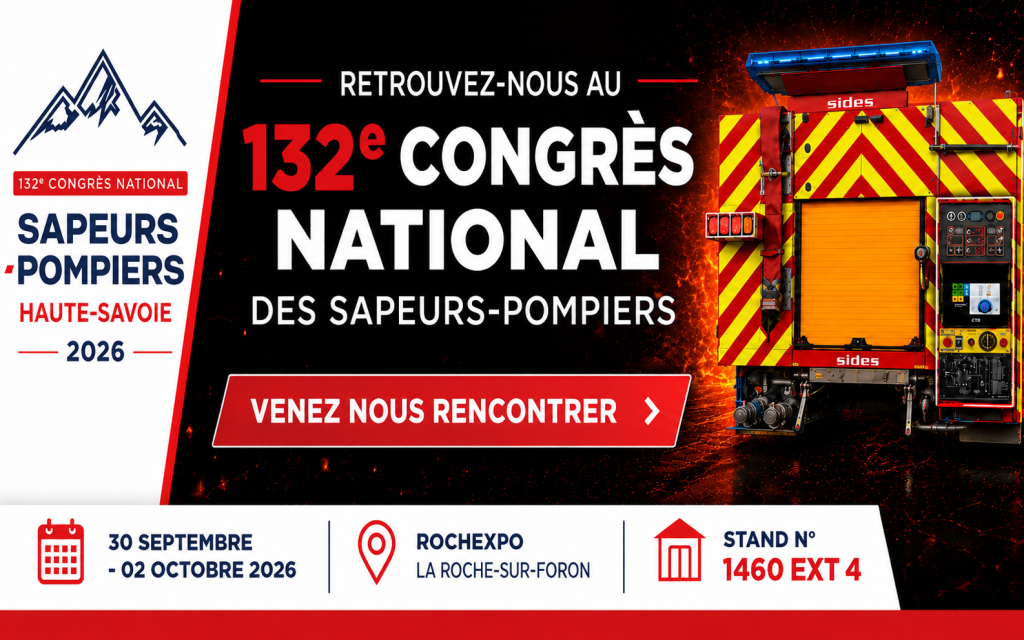 CTD participera au 132ᵉ Congrès National des Sapeurs-Pompiers de France 2026